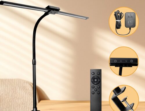 Gooseneck Led Desk Lamp with Clamp J05