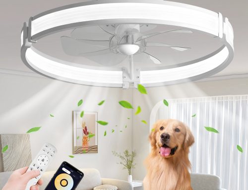 BAYSQUIRREL Ceiling Fans with Lights 7042