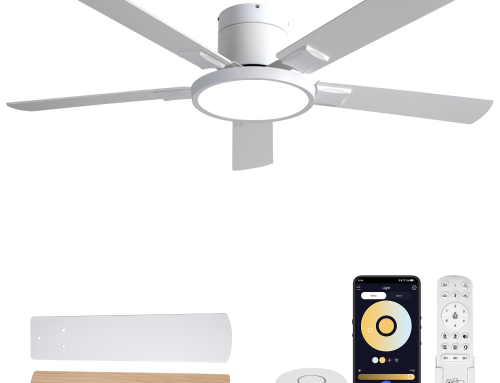 52″Ceiling Fan with Lights with Offline Voice Control 9005